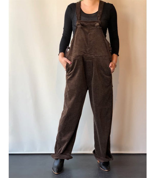 WRYHT/ADJUSTABLE KNOT OVER ALL(COFFEE)