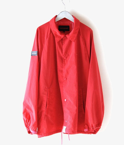 DESCENDANT/PE NYLON JACKET(CORAL)
