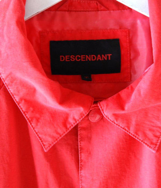 DESCENDANT/PE NYLON JACKET(CORAL)