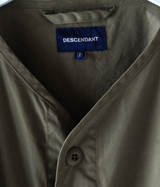 DESCENDANT/REMNANTS OX LS SHIRT(OLIVE DRAB)