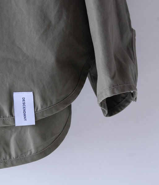 DESCENDANT/REMNANTS OX LS SHIRT(OLIVE DRAB)