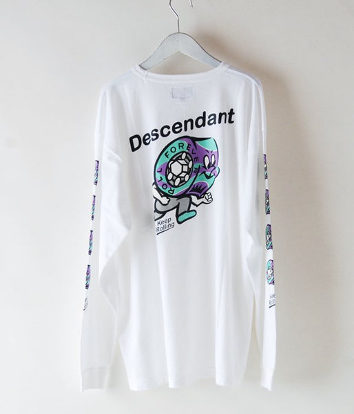 DESCENDANT/Kid bearing CREW NECK LS