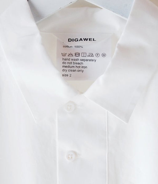 DIGAWEL/P/O SHIRT (WHITE)