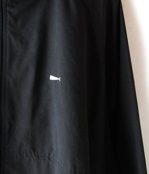 DESCENDANT/TERRACE NYLON JACKET (BLACK)