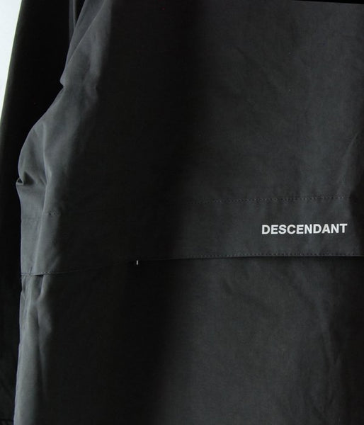 DESCENDANT/TERRACE NYLON JACKET (BLACK)