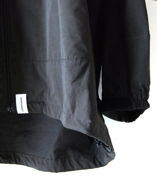 DESCENDANT/TERRACE NYLON JACKET (BLACK)