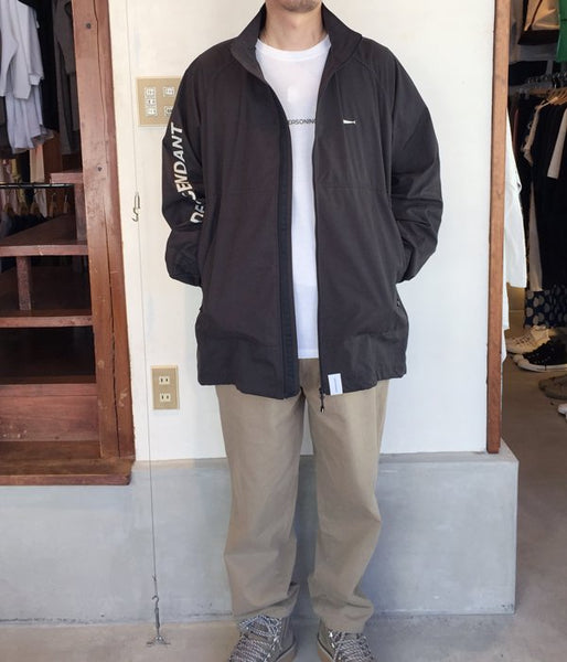 DESCENDANT/TERRACE NYLON JACKET (BLACK)