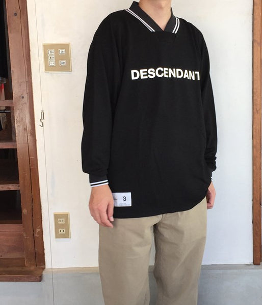DESCENDANT/CHANT JERSEY LS (BLACK)