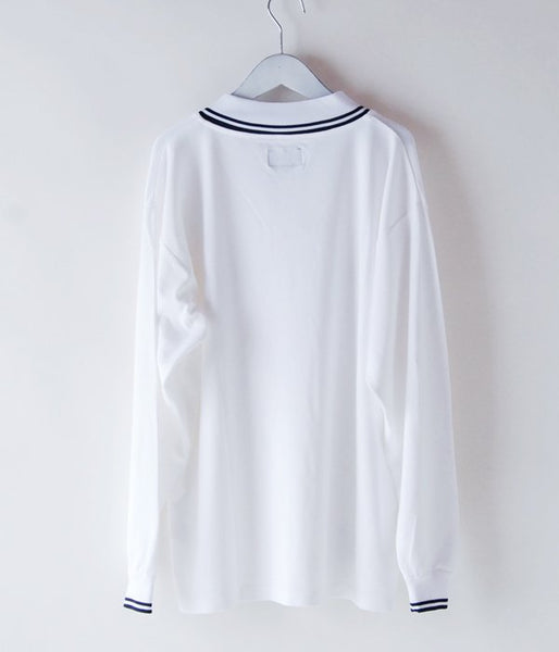 DESCENDANT/CHANT JERSEY LS (WHITE)