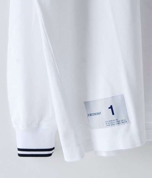 DESCENDANT/CHANT JERSEY LS (WHITE)