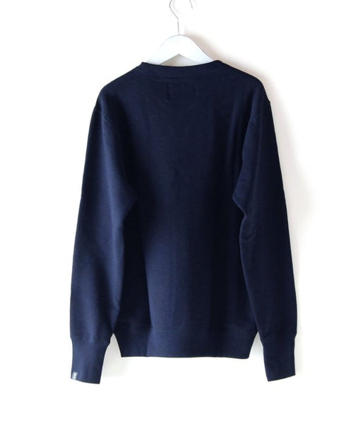 MHL./LIGHT LOOPBACK COTTON LOOPWHEELER CN WOMENS (NAVY)