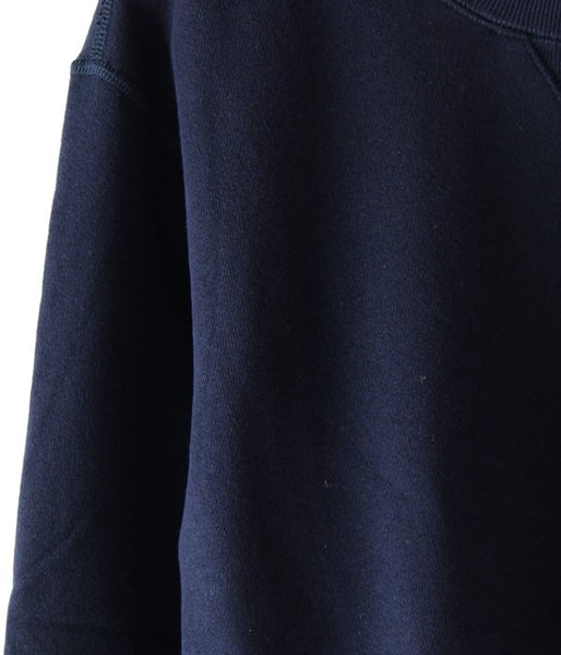 MHL./LIGHT LOOPBACK COTTON LOOPWHEELER CN WOMENS (NAVY)