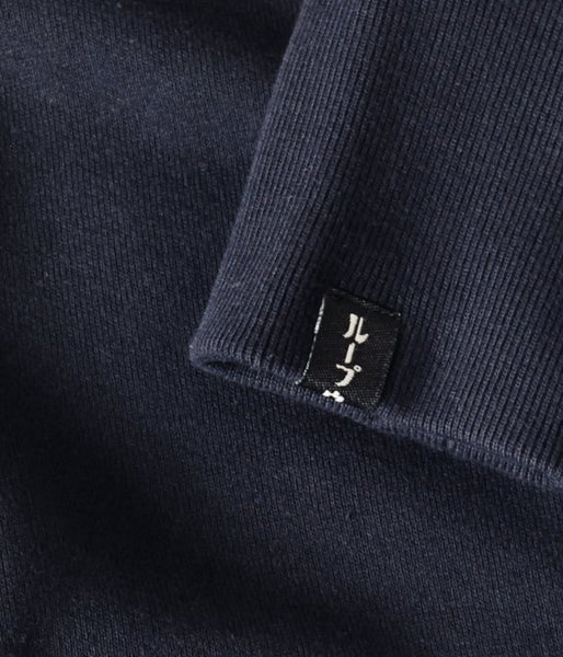 MHL./LIGHT LOOPBACK COTTON LOOPWHEELER CN WOMENS (NAVY)