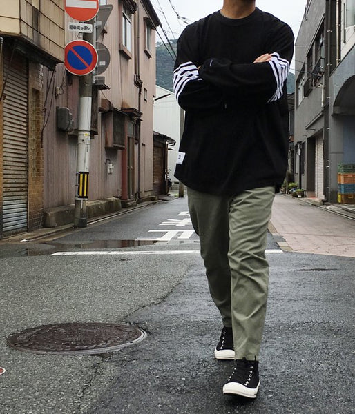 DESCENDANT/CETUS JERSEY LS (BLACK)