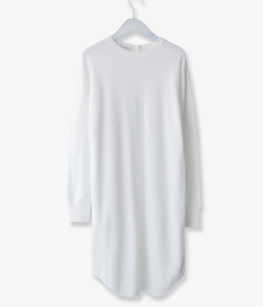 PHEENY/20/-HONEYCOMB BACK OPEN L/S(WHITE)