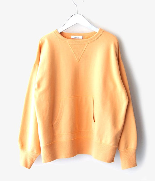 PHEENY/CREW NECK SWEAT (YELLOW)