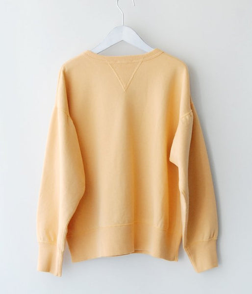 PHEENY/CREW NECK SWEAT (YELLOW)