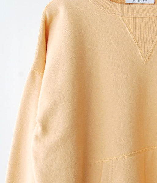 PHEENY/CREW NECK SWEAT (YELLOW)