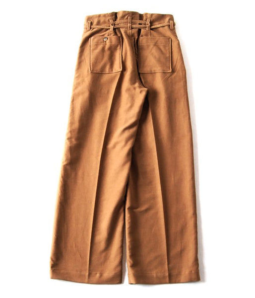 WRYHT/STRING WAIST WORK TROUSER(DUNE)(1)