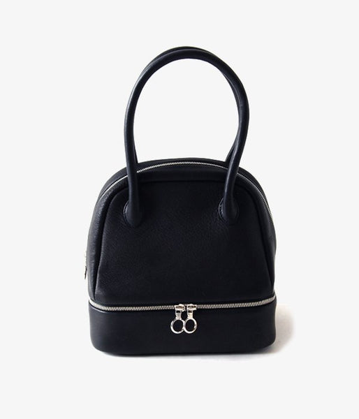 Aeta/DEER LEATHER BOSTON (BLACK)