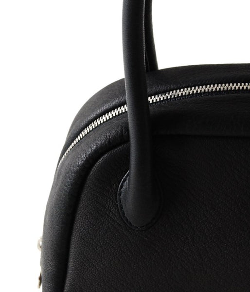 Aeta/DEER LEATHER BOSTON (BLACK)