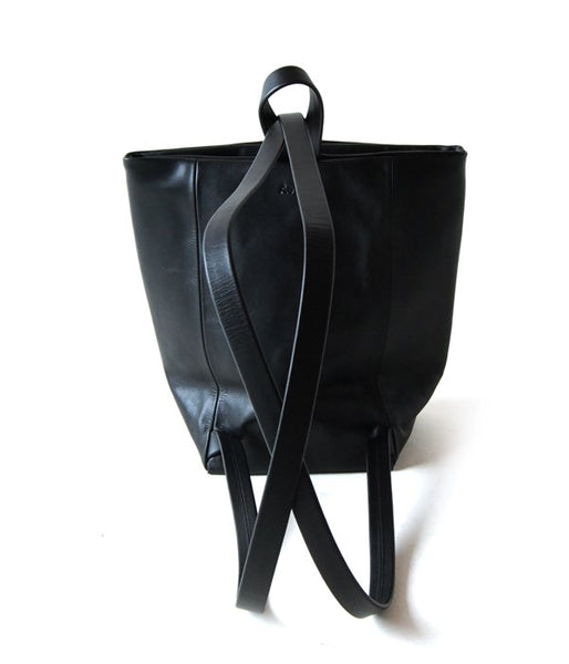 Aeta/COW KIP LEATHER RUCKSACK S (BLACK)