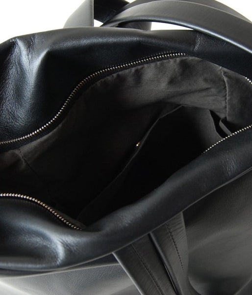 Aeta/COW KIP LEATHER RUCKSACK S (BLACK)