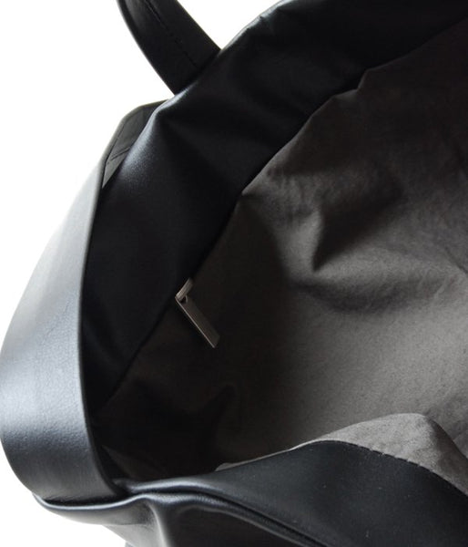 Aeta/KIP LEATHER SHOULDER TOTE M (BLACK)
