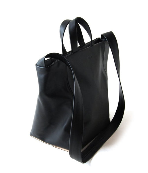 Aeta/KIP LEATHER SHOULDER TOTE S (BLACK)