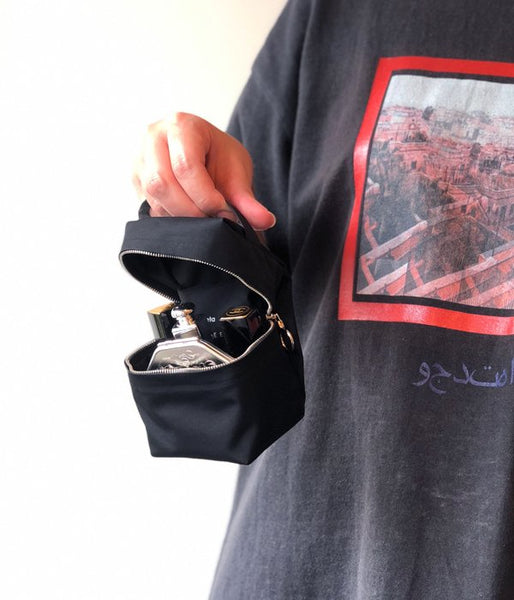 Aeta/Aeta×THREE COSMETIC POUCH S (BLACK)