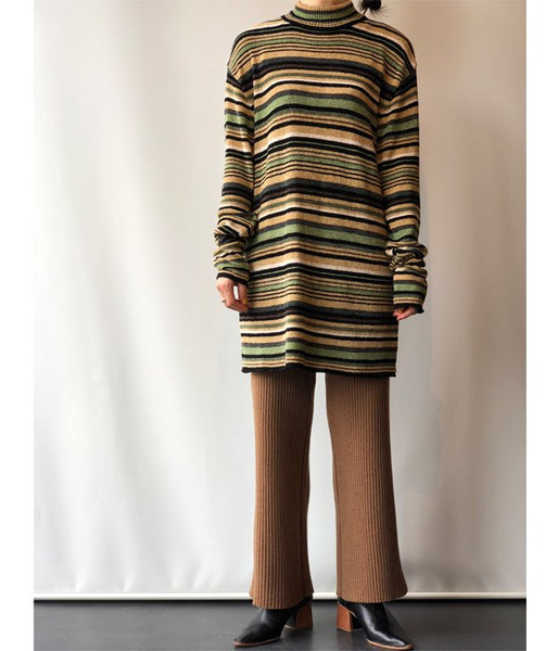 TAN/MULTI BORDER TURTLE (KHAKI TONE)