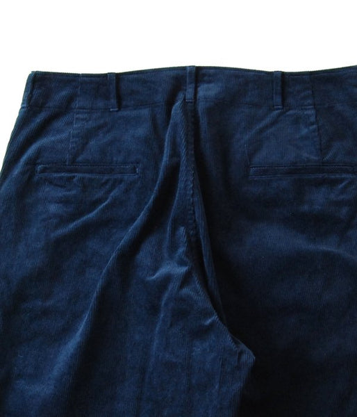 holk/WIDE CHINO CORDUROY(NAVY)