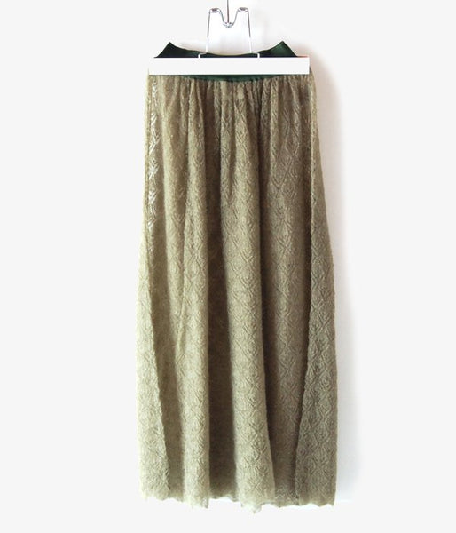 TAN/POINTELLE MOHAIR SK (KHAKI)