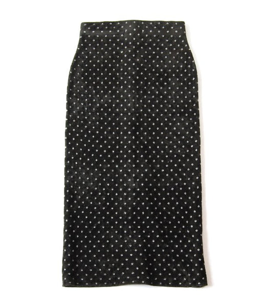 TAN/LULEX DOTS JQ SK (KHAKI×SILVER)