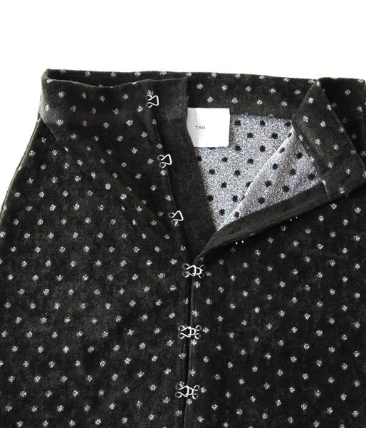 TAN/LULEX DOTS JQ SK (KHAKI×SILVER)