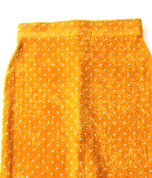 TAN/LULEX DOTS JQ SK (MUSTARD×SILVER)