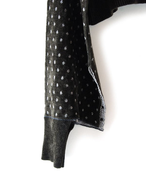 TAN/LULEX DOTS JQ BOLERO (KHAKI×SILVER)