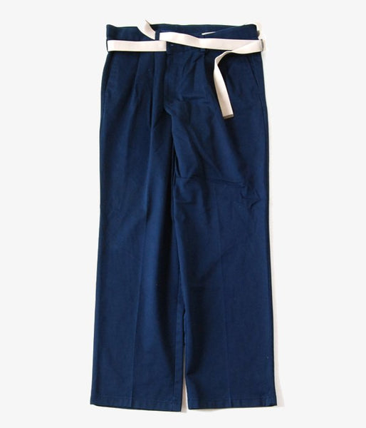MAISON EUREKA/VINTAGE REWORK CHINO (NAVY 2)