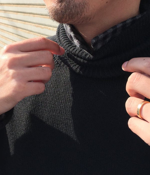 MHL./CHUNKY WOOL MENS (GRAY)