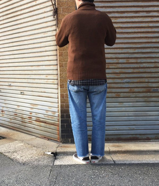MHL./CHUNKY WOOL MENS (BROWN)