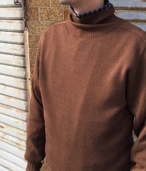MHL./CHUNKY WOOL MENS (BROWN)