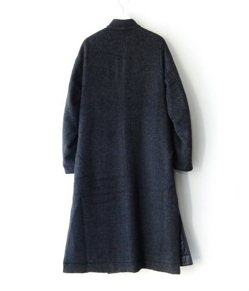 WRYHT/ASYMMETRY FRONT REVERSIBLE COAT (GRAPHITE)
