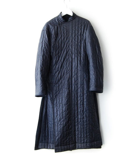 WRYHT/ASYMMETRY FRONT REVERSIBLE COAT (GRAPHITE)