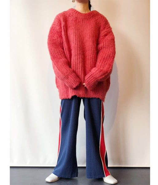 MAISON EUREKA/NAP-RAISING OVER SWEATER (BRICK)