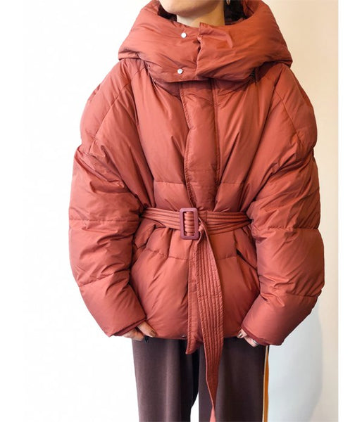 MAISON EUREKA/PUFFER DOWN JACKET IS THE BEST (BRICK)