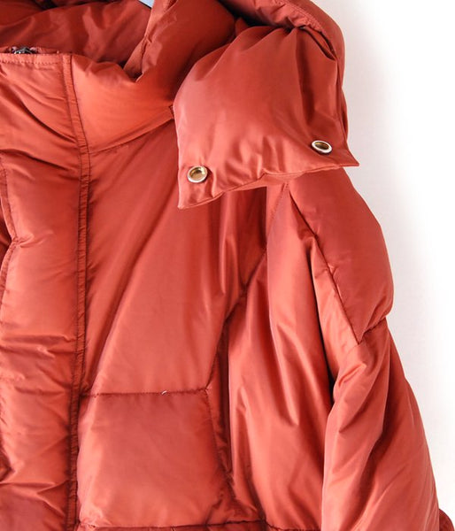 MAISON EUREKA/PUFFER DOWN JACKET IS THE BEST (BRICK)