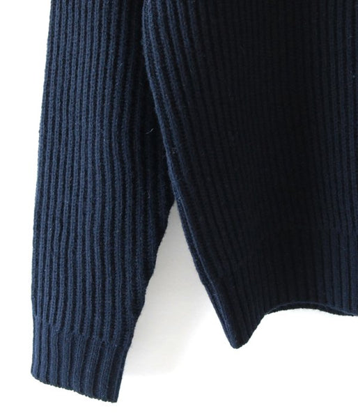 MHL./DRY LAMBS WOOL MENS (NAVY)