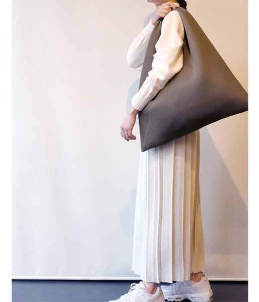 MM6 MAISON MARGIELA/MESH JAPANESE TOTE BAG(TAUPE)