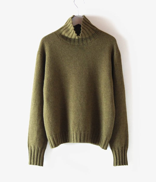 MARGARET HOWELL/WOOL CASHMERE(KHAKI)
