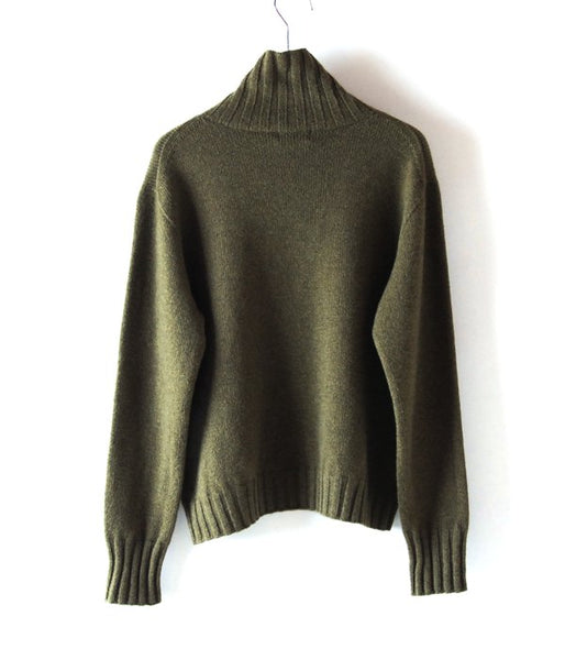 MARGARET HOWELL/WOOL CASHMERE(KHAKI)